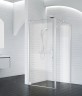 Душевой уголок BelBagno Marmi 90х80 MARMI-AH-1-90/80-C-Cr профиль Хром стекло прозрачное