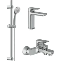 Комплект смесителей Cersanit Nature 64514 Хром латунь