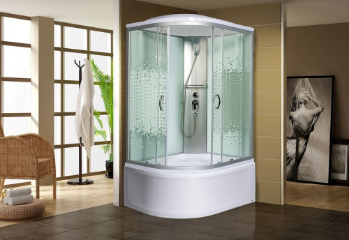 Душевая кабина Мономах XL 120x80x44 МЗ R 10000012122 без гидромассажа