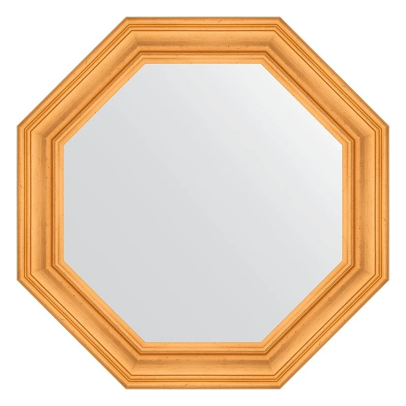 Зеркало Evoform Octagon 79х79 BY 3922 в багетной раме - Травленое золото 99