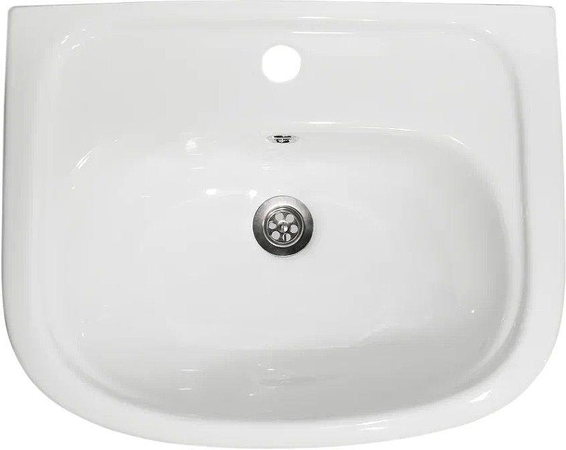 Тумба с раковиной DIWO Дмитров 50 цвет Белый