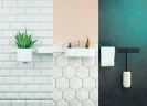 Смеситель для душа Hansgrohe WallStoris 24250700 с термостатом цвет Белый матовый