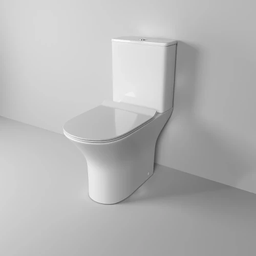 Унитаз компакт Grossman Classic GR-4465SQ цвет Белый глянцевый с бачком и сиденьем