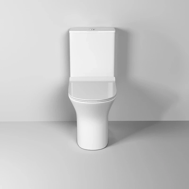 Унитаз компакт Grossman Classic GR-4465SQ цвет Белый глянцевый с бачком и сиденьем