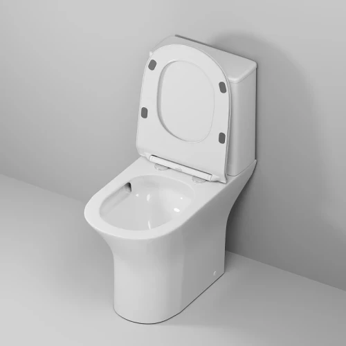 Унитаз компакт Grossman Classic GR-4465SQ цвет Белый глянцевый с бачком и сиденьем