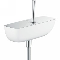 Смеситель для душа Hansgrohe PuraVida 15672400 Белый Хром латунь на стену