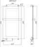 Электрический полотенцесушитель Allen Brau Infinity 80x44 00325650 цвет Медь