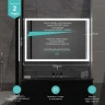 Зеркало Mixline Норма 120 553427 с подсветкой с сенсорным выключателем