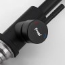 Смеситель для кухни Frap H899 F40899-4 Черный матовый нержавеющая сталь