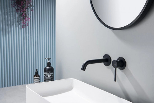 Смеситель для раковины Aquatek Европа AQ1313MB Черный матовый