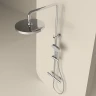 Душевая система Sancos Teo SC11001CH с термостатом цвет Хром