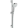 Душевой гарнитур Hansgrohe Croma Select E 26584400 Хром Белый латунь на стену