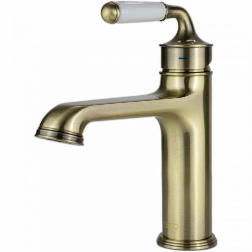 Смеситель для раковины ESKO Prague PG 26 Бронза Сатин латунь