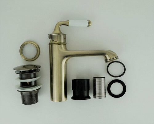 Смеситель для раковины ESKO Prague PG 26 Бронза Сатин латунь