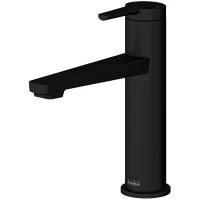 Смеситель для раковины Teska Liva Leo S E5414 Черный матовый латунь