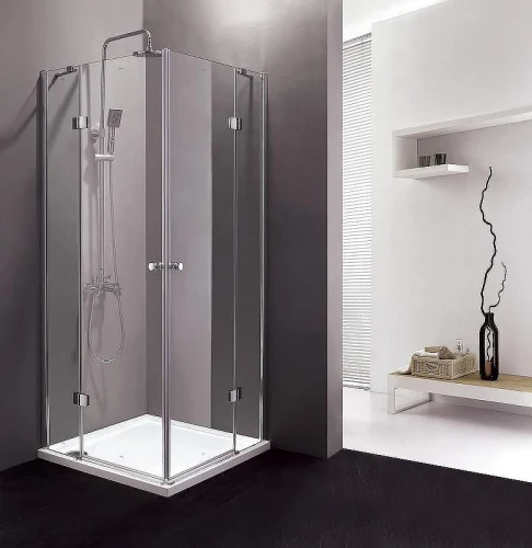 Душевой уголок Cezares Verona 120x90 VERONA-W-AH-2-120/90-C-Cr профиль Хром стекло прозрачное