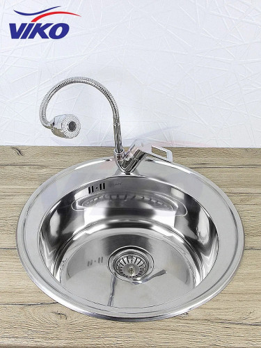 Смеситель для кухни Viko V-6574 Хром
