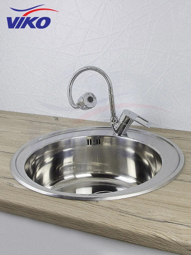 Смеситель для кухни Viko V-6574 Хром