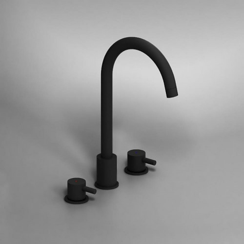 Смеситель для раковины Damixa Scandinavian Pure 360200300 Черный матовый латунь