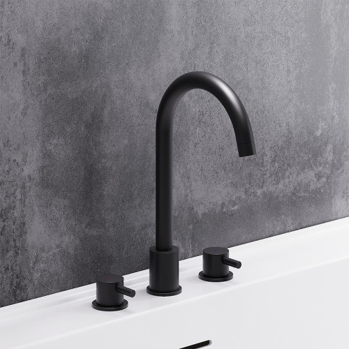 Смеситель для раковины Damixa Scandinavian Pure 360200300 Черный матовый латунь