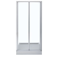 Душевая дверь Aquanet Alfa NAA6422 100 210022 профиль Хром стекло прозрачное