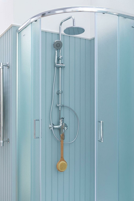 Душевая система Aquanet Passion R 212270 Хром нержавеющая сталь на стену