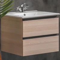 Тумба под раковину Boheme Armadi Art Capolda 65 849-065-LW подвесная Light Wood МДФ / ЛДСП