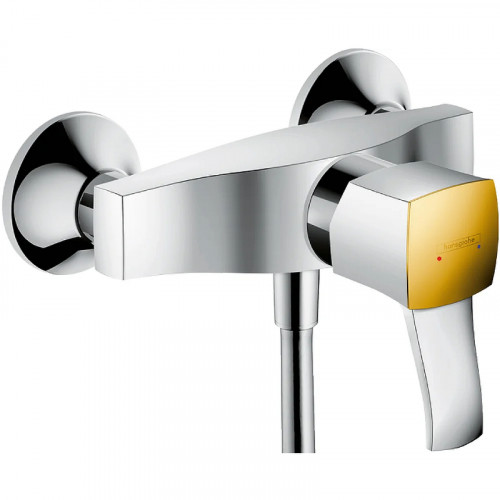 Смеситель для душа Hansgrohe Metropol Classic 31360090 Хром Золото латунь на стену