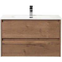 Тумба под раковину BelBagno Kraft 70 KRAFT-700-2C-SO-RT подвесная Rovere Tabacco МДФ / ЛДСП