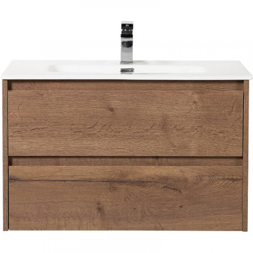 Тумба под раковину BelBagno Kraft 70 KRAFT-700-2C-SO-RT подвесная Rovere Tabacco МДФ / ЛДСП