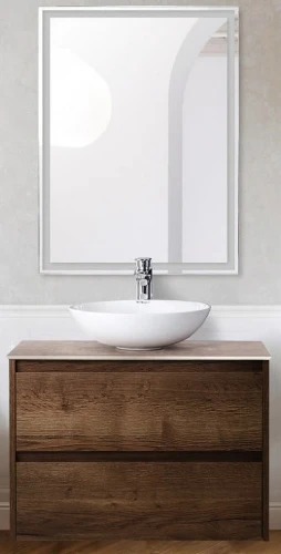 Тумба под раковину BelBagno Kraft 70 KRAFT-700-2C-SO-RT подвесная Rovere Tabacco МДФ / ЛДСП