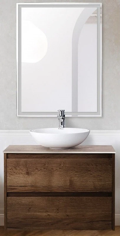 Тумба под раковину BelBagno Kraft 70 KRAFT-700-2C-SO-RT подвесная Rovere Tabacco МДФ / ЛДСП