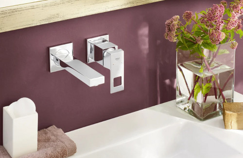 Смеситель для раковины Grohe Eurocube 19895000 Хром латунь встраиваемый