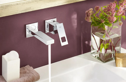 Смеситель для раковины Grohe Eurocube 19895000 Хром латунь встраиваемый