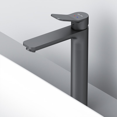 Смеситель для раковины AM.PM X-Joy F85A92022 Черный матовый латунь