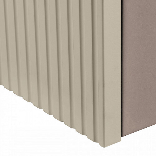 Тумба под раковину Aquaton Ар-Деко 85 1A280401DD6E0 подвесная Кашемир МДФ / ЛДСП