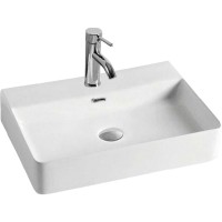 Раковина Vincea 60 VBS-303 Белая фарфор накладная