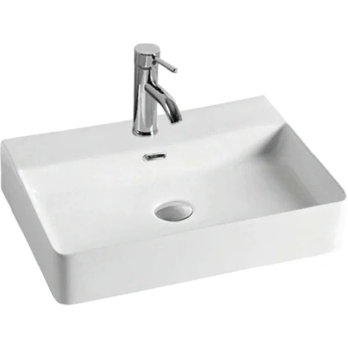Раковина Vincea 60 VBS-303 Белая фарфор накладная