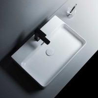 Раковина Vincea 60 VBS-303 Белая фарфор накладная