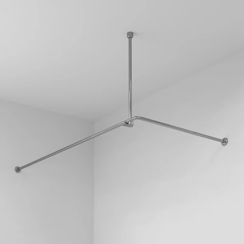 Карниз для ванны WasserKRAFT Dinkel180x90 SC-469018 Хром