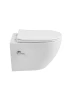 Унитаз подвесной BelBagno Marino BB7026CH-TOR-BS/SC цвет Белый с сиденьем Микролифт
