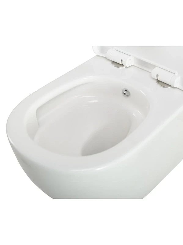Унитаз подвесной BelBagno Marino BB7026CH-TOR-BS/SC цвет Белый с сиденьем Микролифт