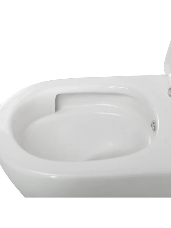 Унитаз подвесной BelBagno Marino BB7026CH-TOR-BS/SC цвет Белый с сиденьем Микролифт