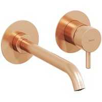 Смеситель для раковины Ravak Espirit ES 019.60RGB.O1 X070352 Розовое золото латунь встраиваемый