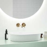 Смеситель для раковины Ravak Espirit ES 019.60RGB.O1 X070352 Розовое золото латунь встраиваемый
