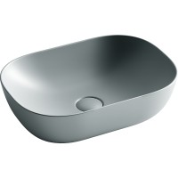 Раковина-чаша Ceramicanova Element 45 CN6009MH Антрацит матовый фарфор накладная