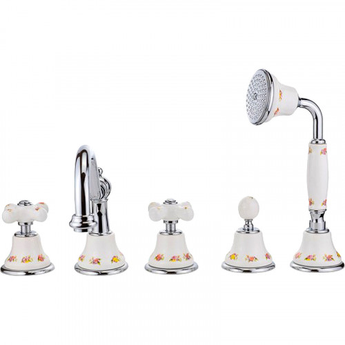 Смеситель на борт ванны Migliore Provance 19472 Хром латунь