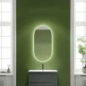 Зеркало Sancos Oval 55 OV55C с подсветкой с сенсорным выключателем и диммером стекло