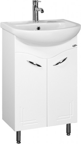 Тумба под раковину Onika Лада 50 Белая МДФ / ЛДСП