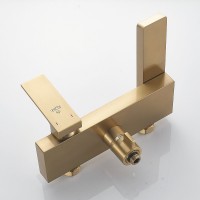 Душевая система Rose R18G R1836G Золото матовое